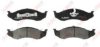 JEEP 04778058AB Brake Pad Set, disc brake